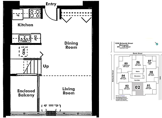 Floor plan 602