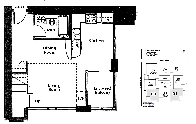 Floor plan 601