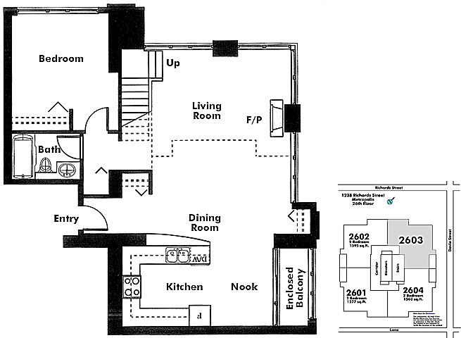 Floor plan 2603