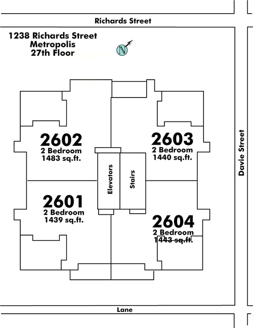 Floor plan 2603