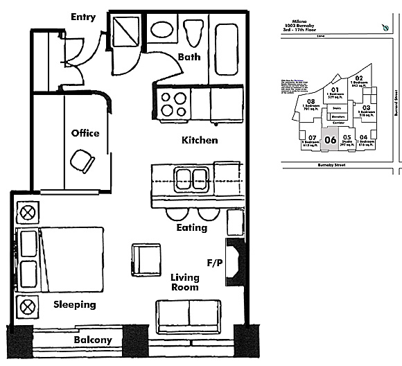 Floor plan 1306