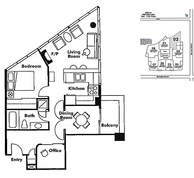 Floor plan 602