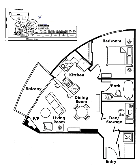 Floor plan 302