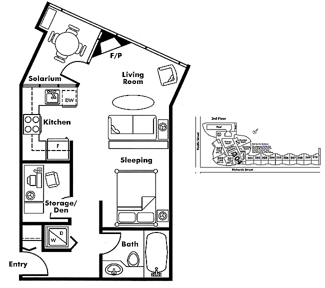 Floor plan 304