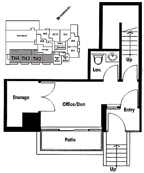Floor plan TH4