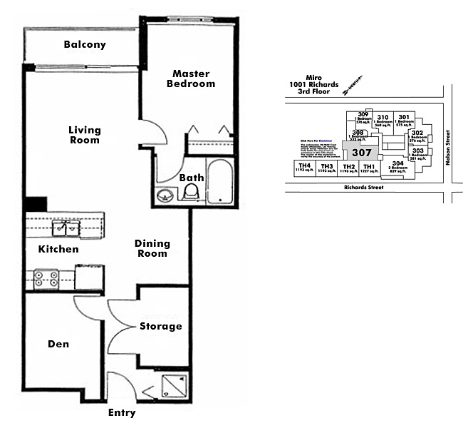 Floor plan 307