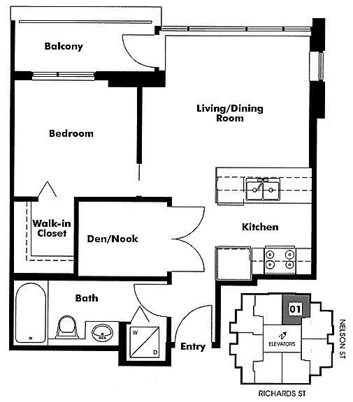 Floor plan 1301