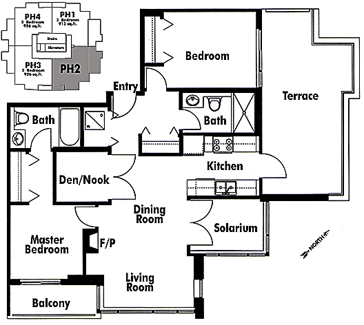 Floor plan PH2