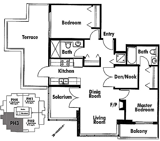 Floor plan PH3