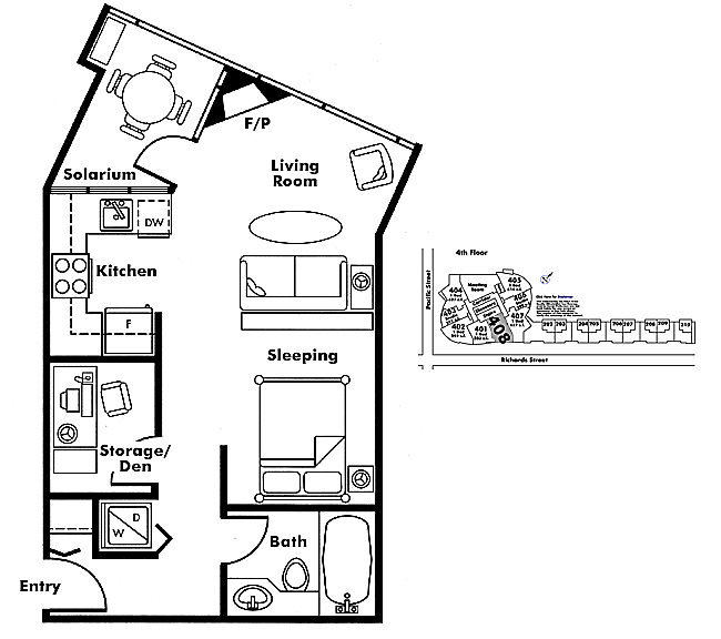 Floor plan 408