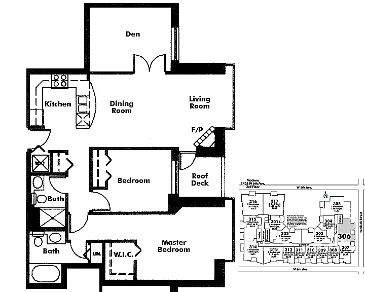 Floor plan 306