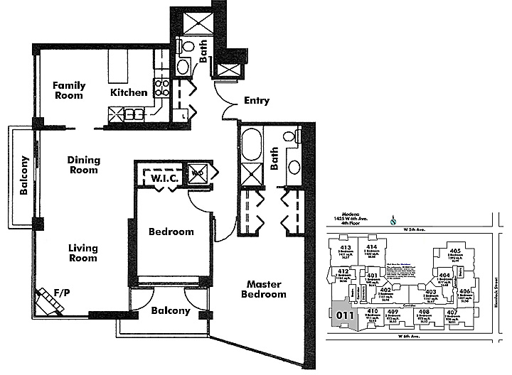 Floor plan 411