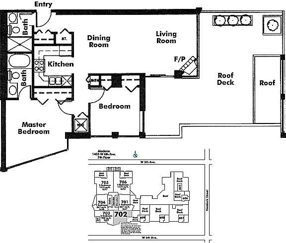 Floor plan 702