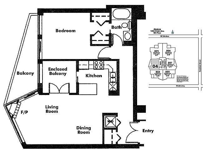 Floor plan 804