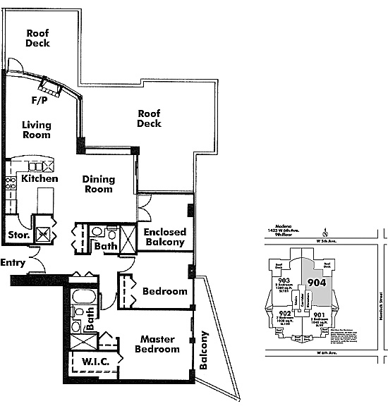 Floor plan 904