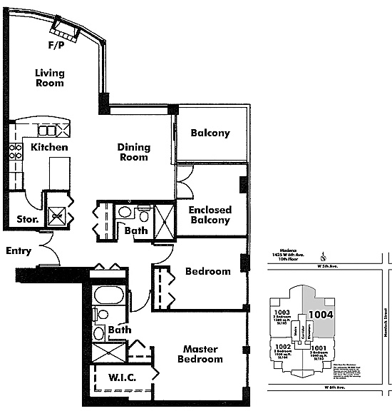 Floor plan 1004