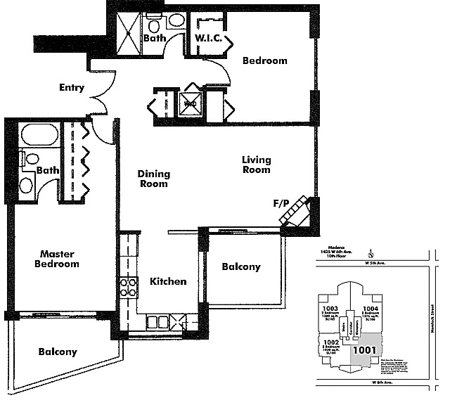 Floor plan 1001