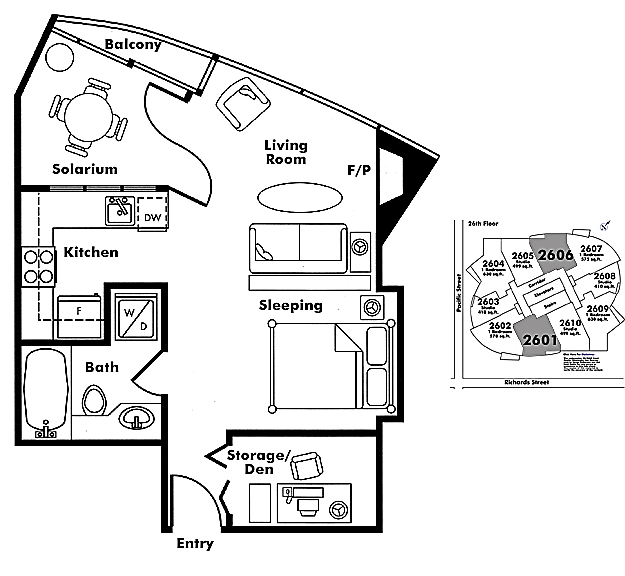 Floor plan 2601