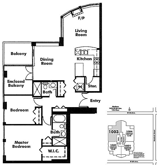 Floor plan 1003