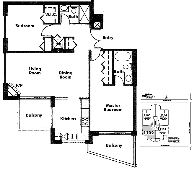 Floor plan 1102