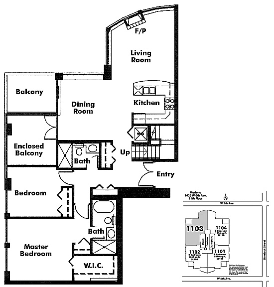 Floor plan 1103