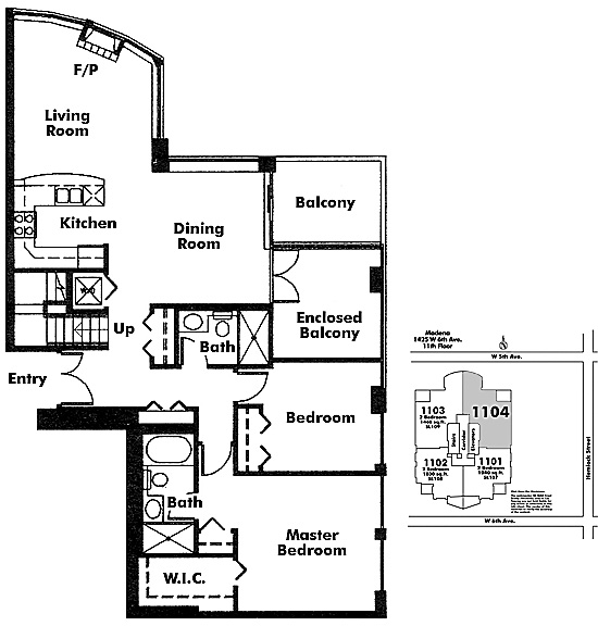 Floor plan 1104