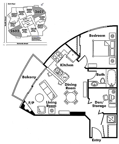 Floor plan 2607