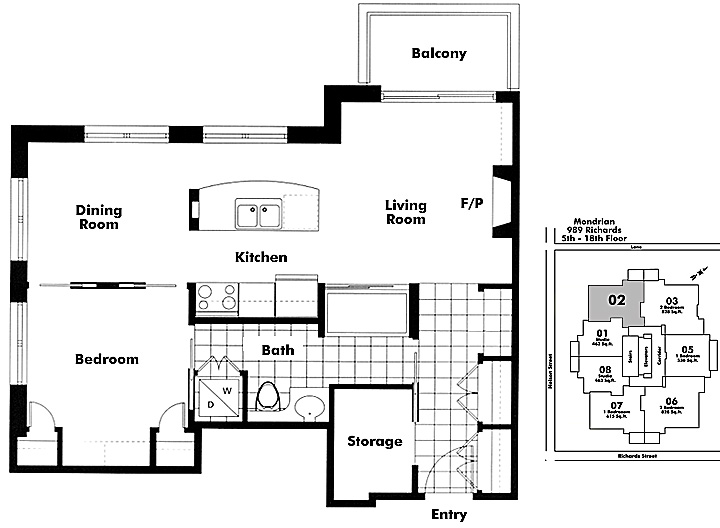 Floor plan 602