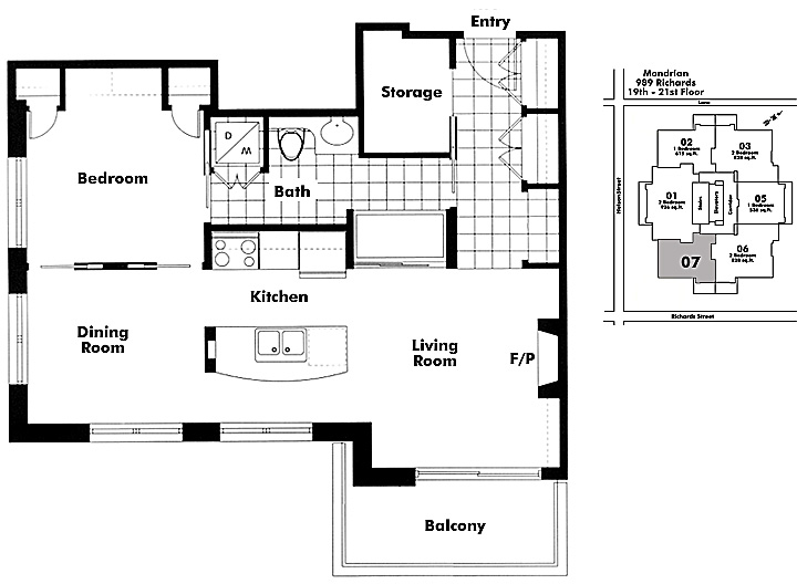 Floor plan 2107