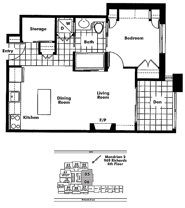 Floor plan 305