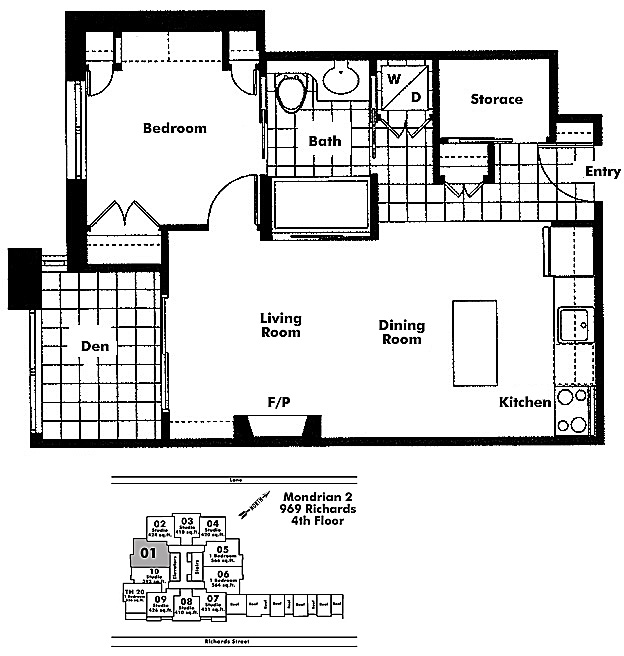 Floor plan 301