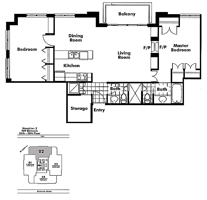 Floor plan 2402