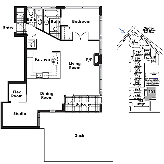Floor plan 201