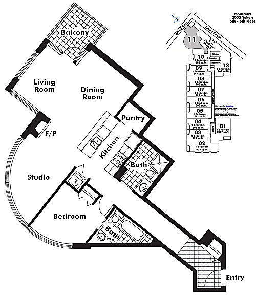 Floor plan 511