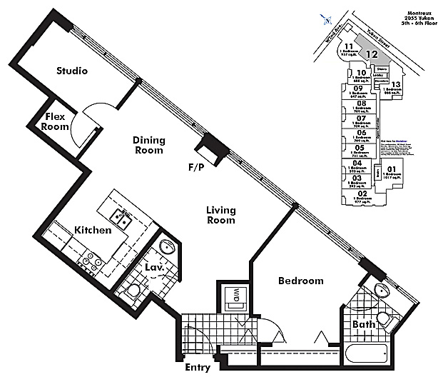 Floor plan 512