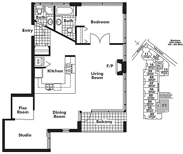 Floor plan 501
