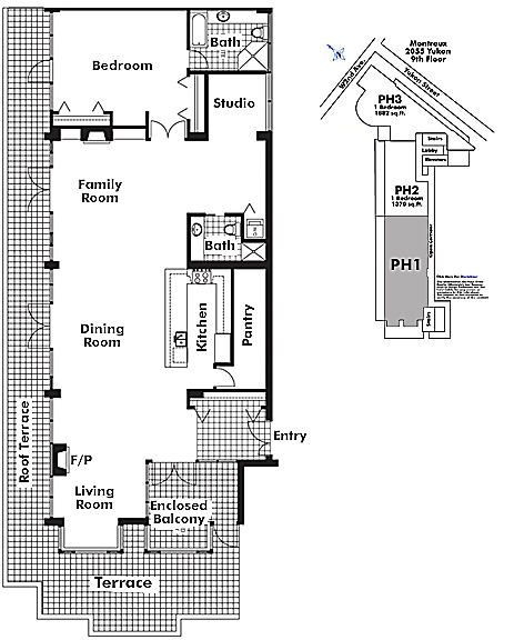 Floor plan PH1