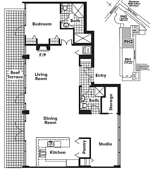 Floor plan PH2