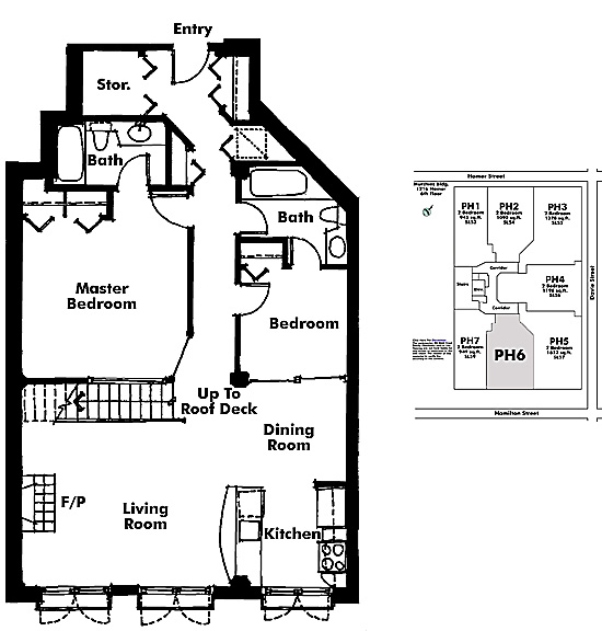 Floor plan PH6