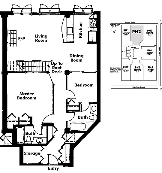 Floor plan PH2