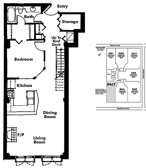 Floor plan PH7