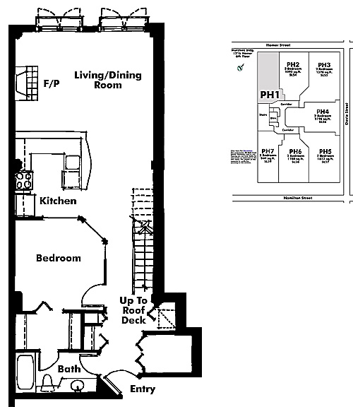 Floor plan PH1