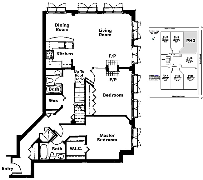 Floor plan PH3