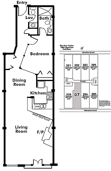 Floor plan 207