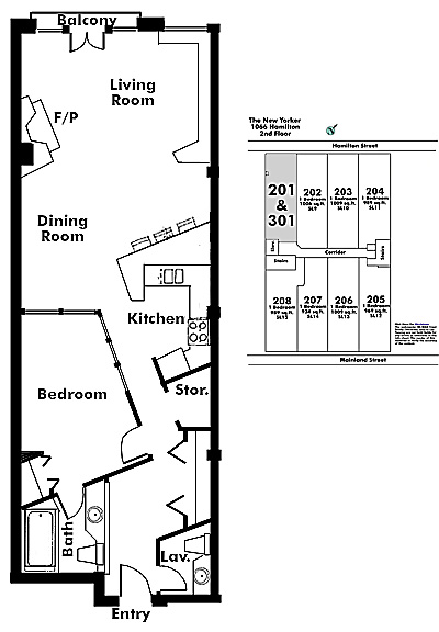 Floor plan 201