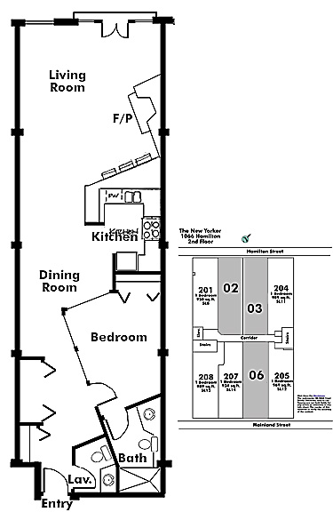 Floor plan 302