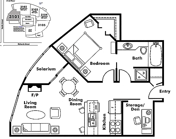 Floor plan 3101