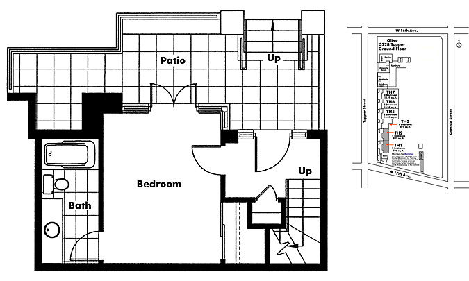 Floor plan TH1