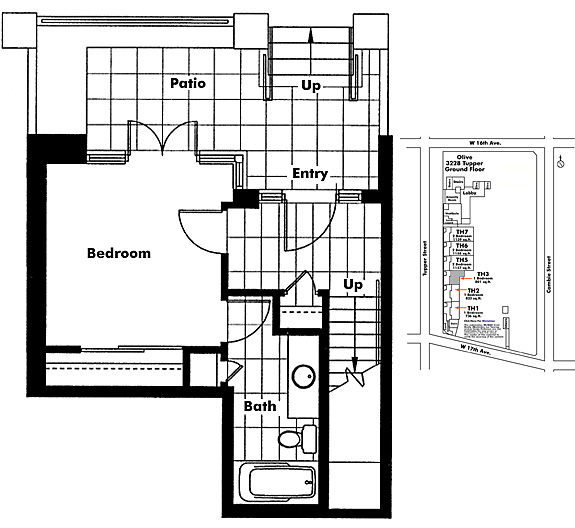 Floor plan TH3