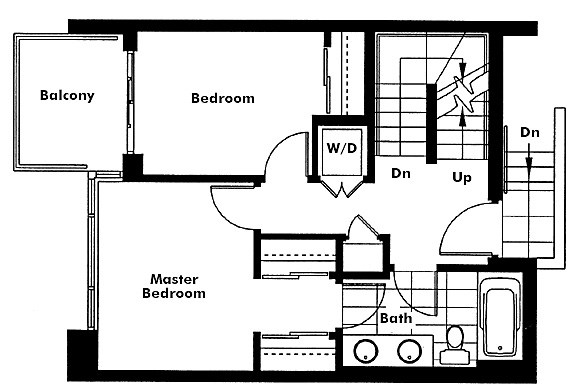 Floor plan TH4